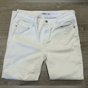 Old Navy Rockstar Super Skinny White Jeans - NWOT